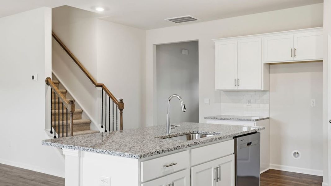 Furnished interior view inside a new home in Waverly Station, Greenwood (Image 10).