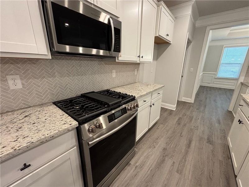 Furnished interior view inside a new home in Tuscany Hills, Douglasville (Image 5). Furnished interior view inside a new home in Tuscany Hills, Douglasville (Image 5).