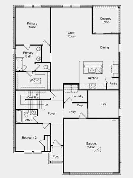 Additional highlights include: Full gutters and blinds.