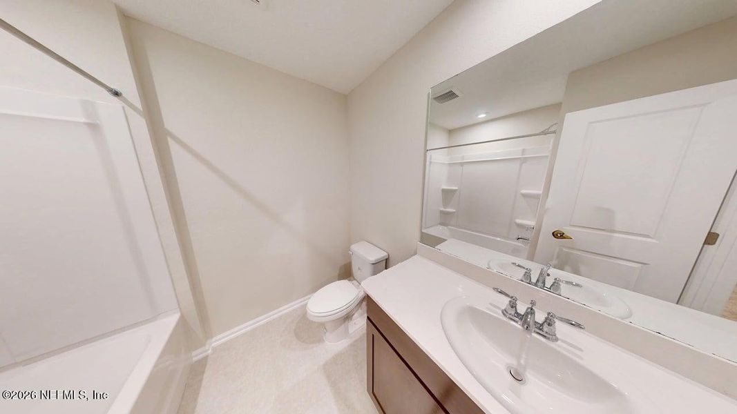 Furnished interior view inside a new home in Egret Creek, Jacksonville (Image 8).
