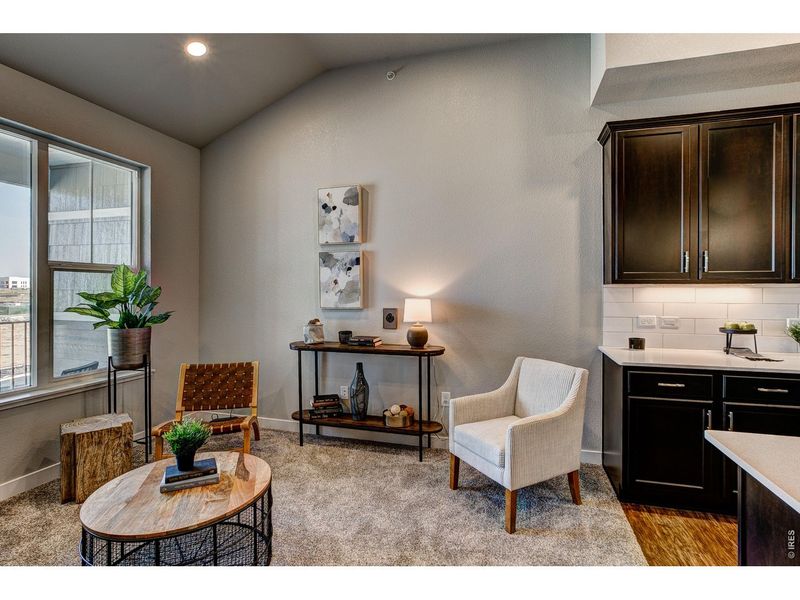 Furnished interior view inside a new home in , Longmont (Image 28).