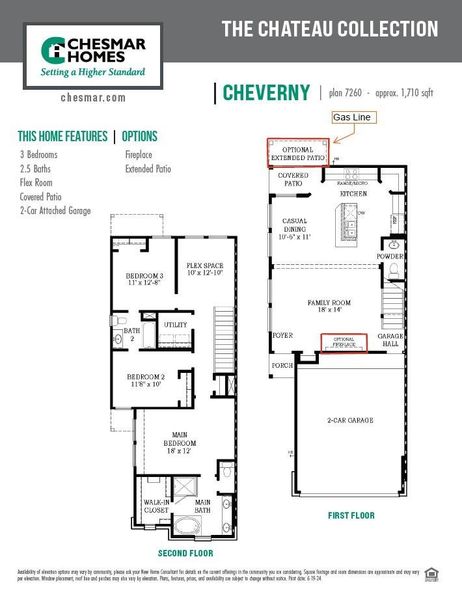 2D floor plan layout of this home in Jubilee, Hockley, TX (Image 6).