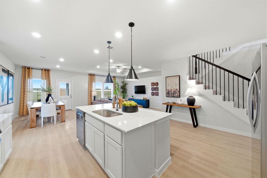 Furnished interior view inside a new home in Fulshear Junction, Fulshear (Image 20).