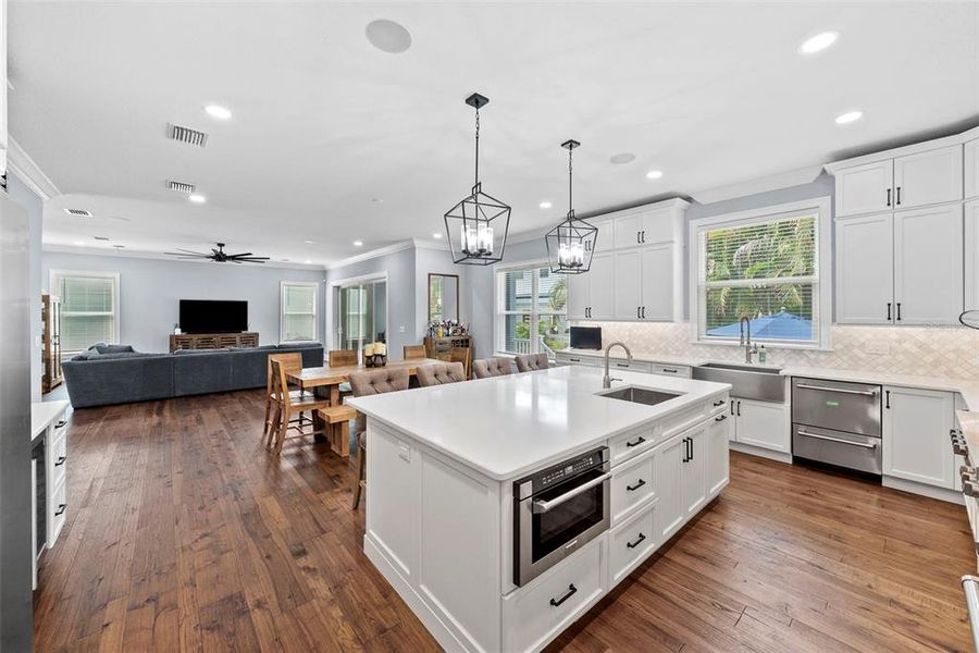 Furnished interior view inside a new home in , Tampa (Image 18).