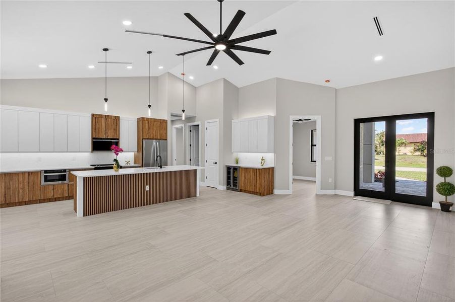 Furnished interior view inside a new home in , Cape Coral (Image 11).