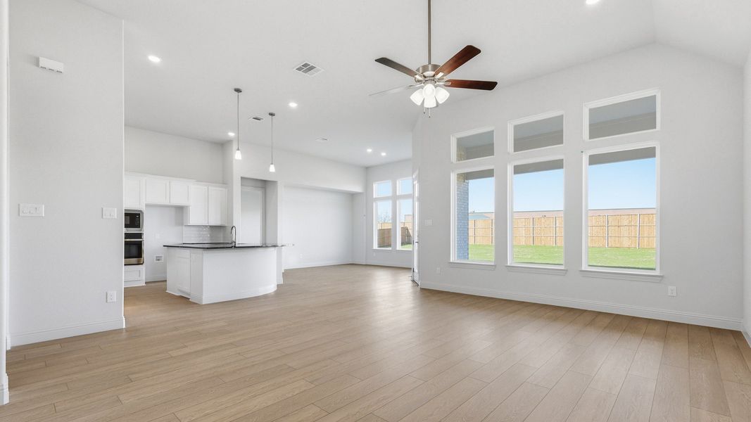 Representative furnished interior of a home built from the Tulane by DRB Homes in Green Meadows Classic, Celina (Image 15).