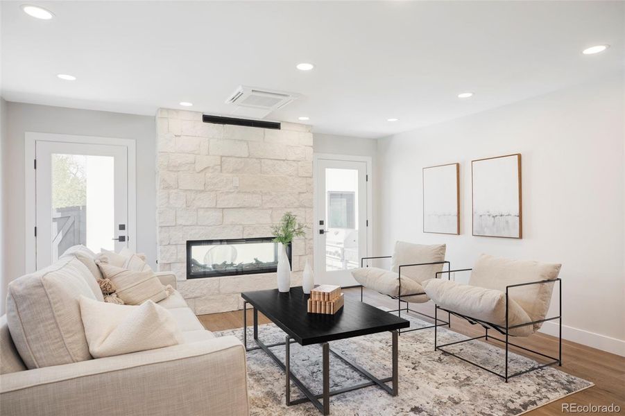 Furnished interior view inside a new home in , Denver (Image 3).