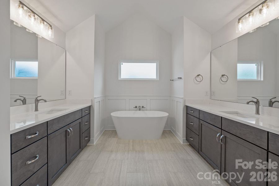 Furnished interior view inside a new home in , Monroe (Image 11).