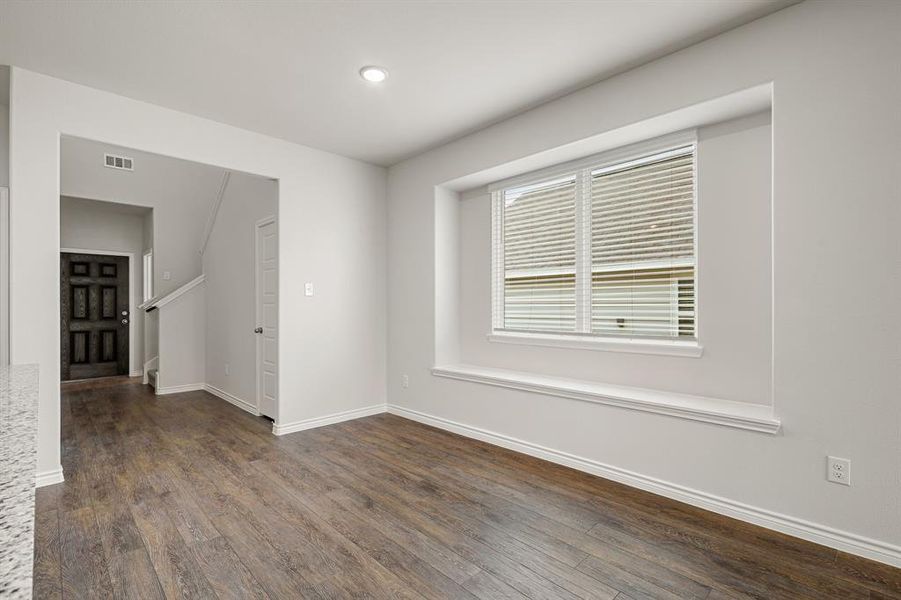 Spacious, unfurnished interior of a new home in Retreat at Fossil Creek, Fort Worth (Image 12). Spacious, unfurnished interior of a new home in Retreat at Fossil Creek, Fort Worth (Image 12).