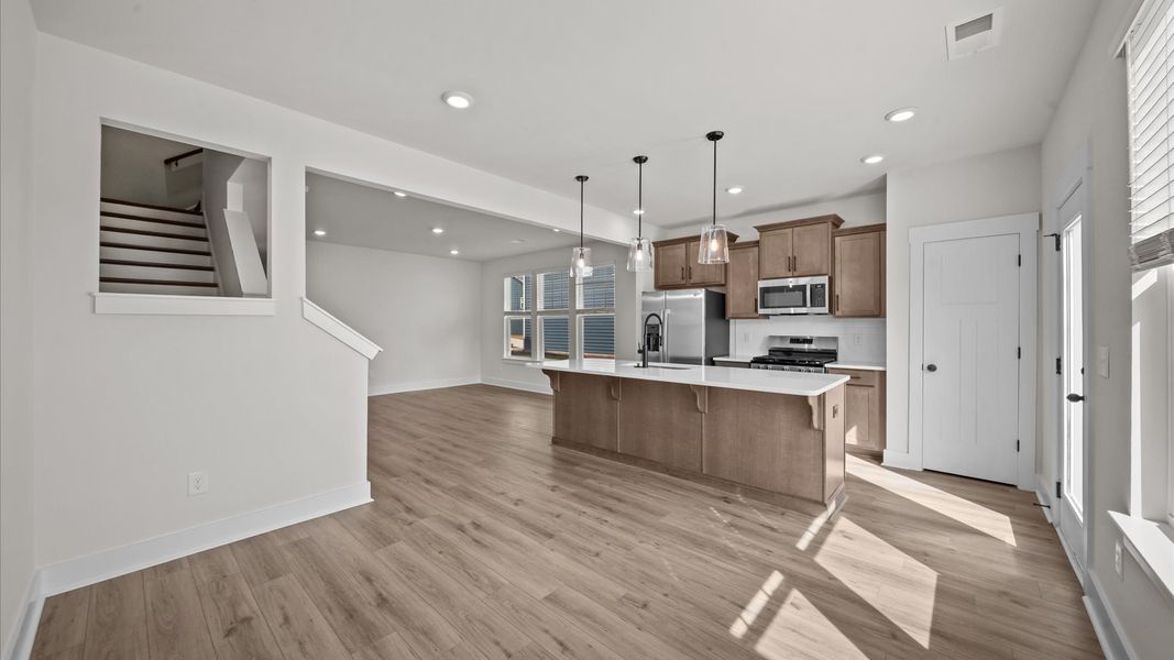 Furnished interior view inside a new home in Tyger Ridge, Moore (Image 12).