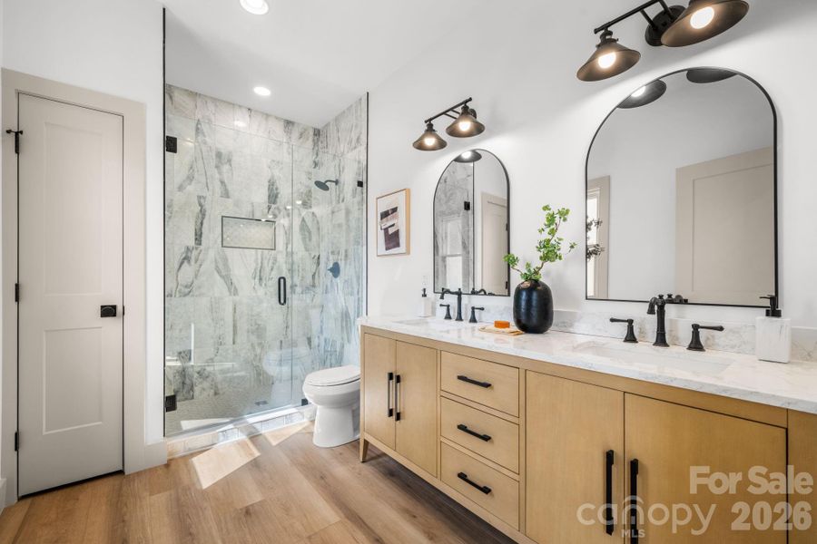 Furnished interior view inside a new home in , Hickory (Image 6).