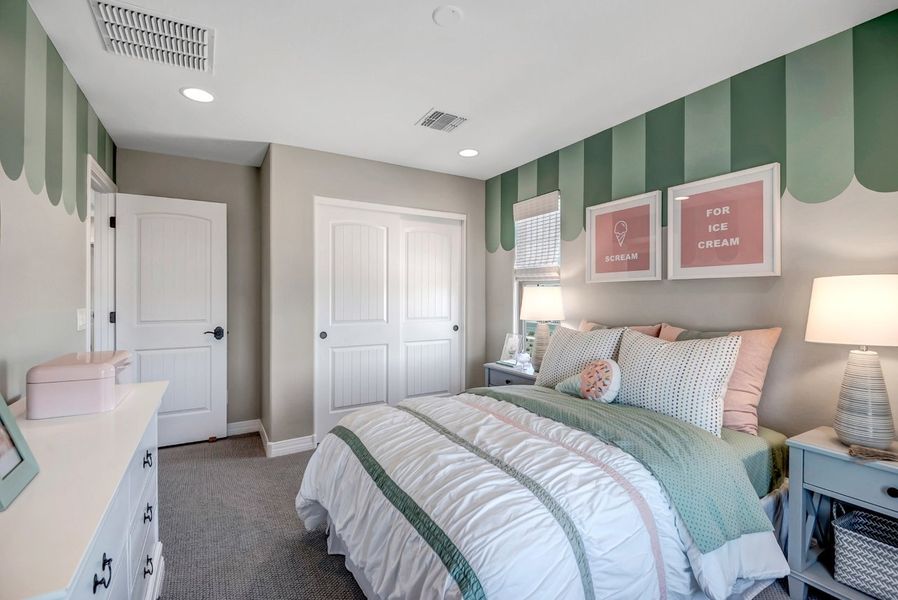 Furnished interior view inside a new home in Ironwood Villages at North Creek, Queen Creek (Image 27).