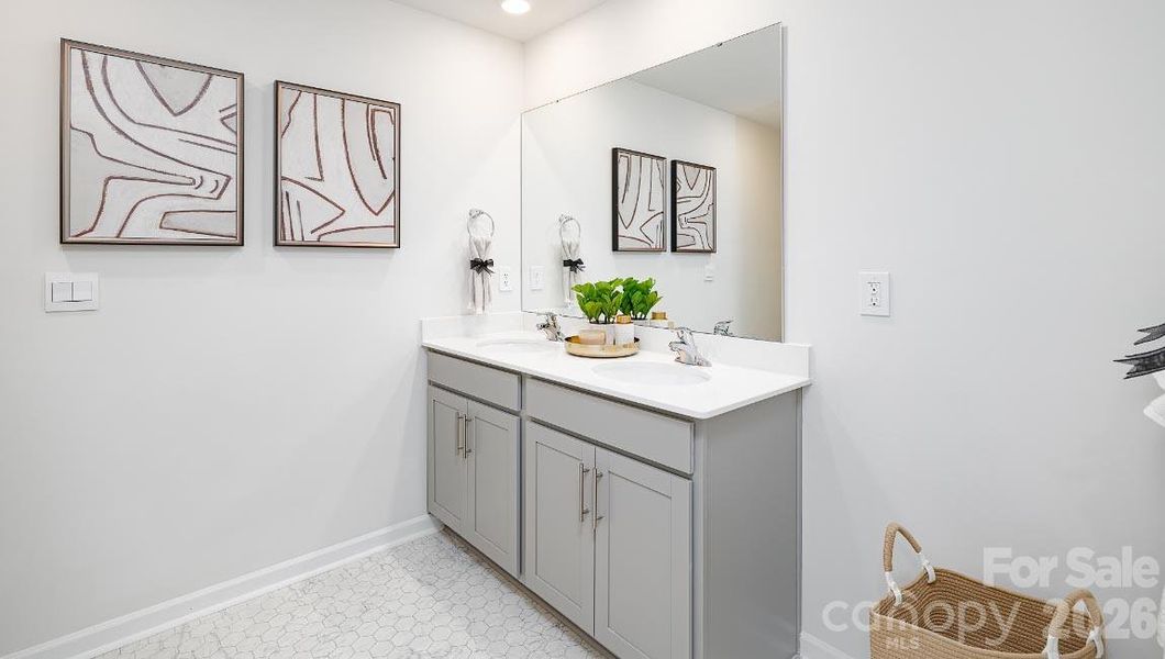 Bathroom- Model Home Representation