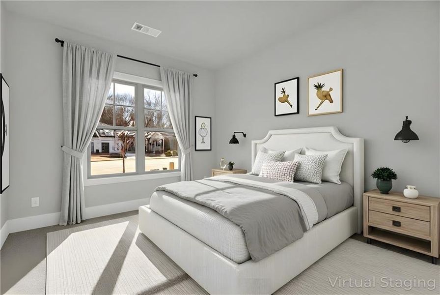 Furnished interior view inside a new home in , Gainesville (Image 11).