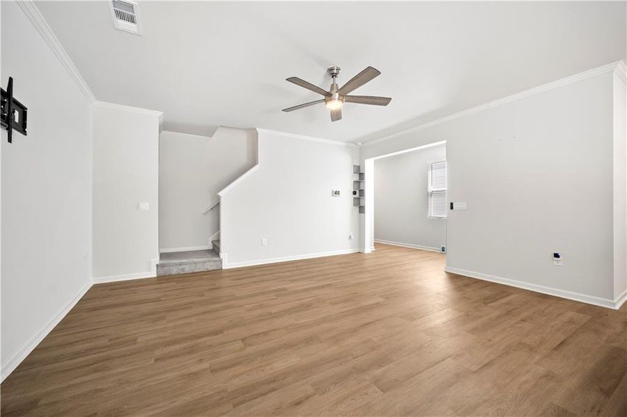Spacious, unfurnished interior of a new home in , Flowery Branch (Image 20).