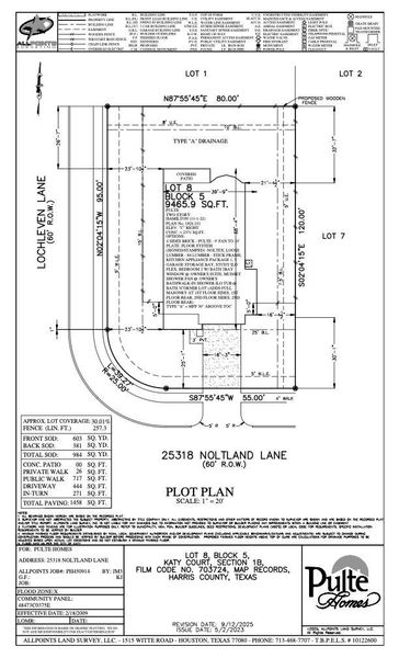 Plot plan