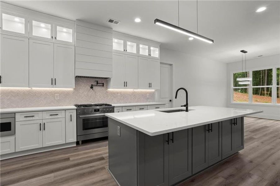 Furnished interior view inside a new home in , Jasper (Image 7). Furnished interior view inside a new home in , Jasper (Image 7).