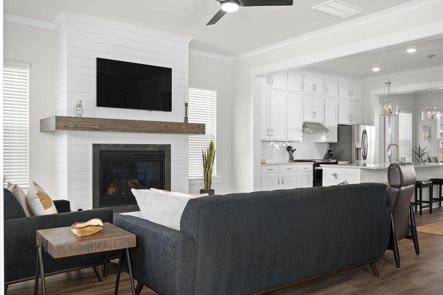 Furnished interior view inside a new home in Midtown at Nexton, Summerville (Image 41).
