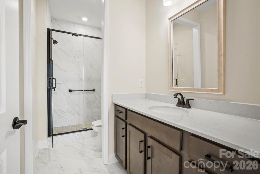 Furnished interior view inside a new home in Carolina Riverside, Belmont (Image 15).