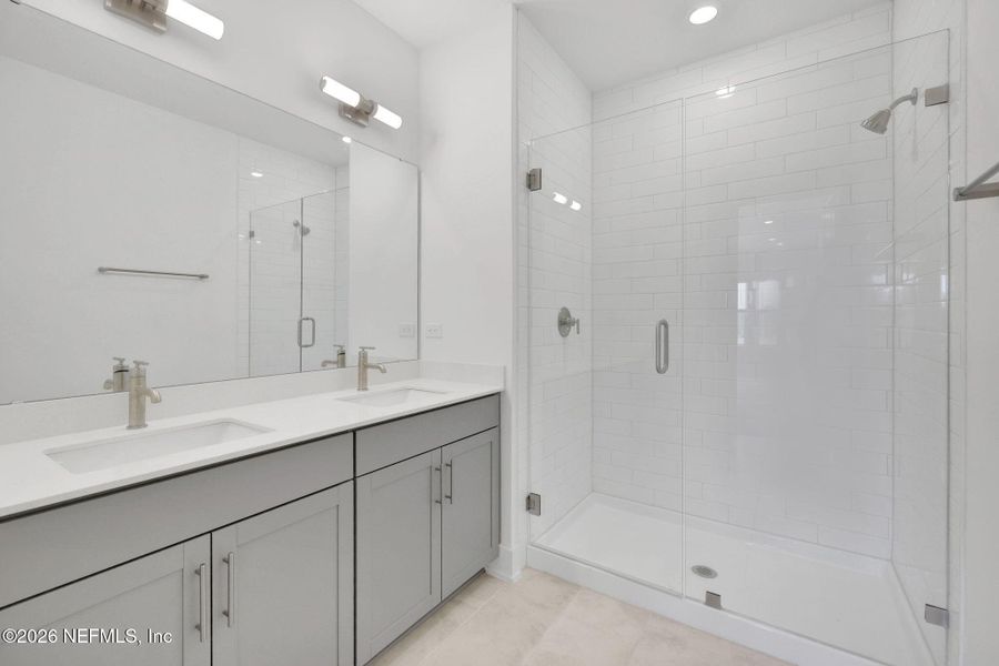 Furnished interior view inside a new home in , Jacksonville Beach (Image 17).