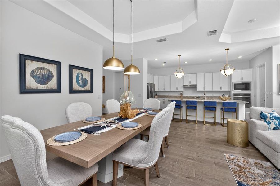 Furnished interior view inside a new home in , Punta Gorda (Image 8).