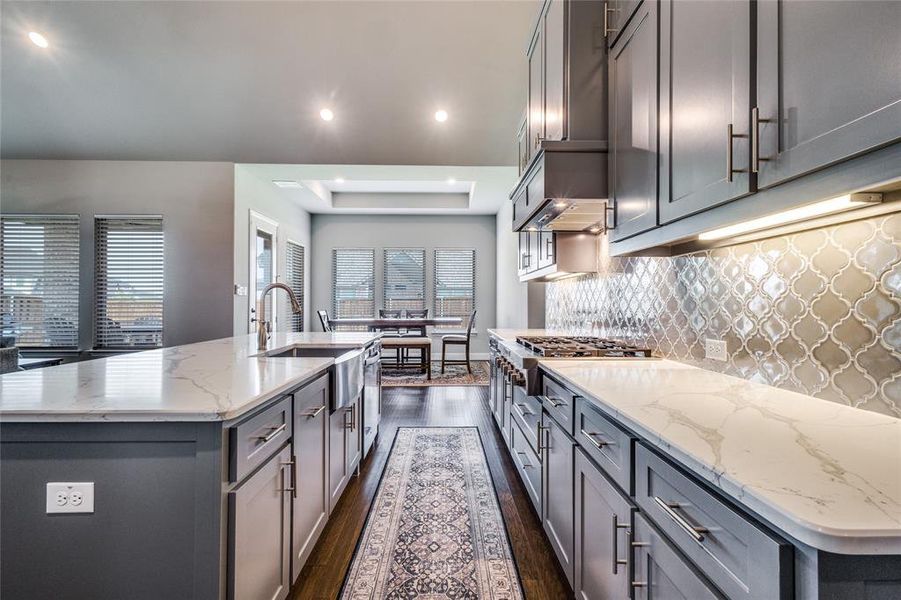 Furnished interior view inside a new home in , Flower Mound (Image 4).