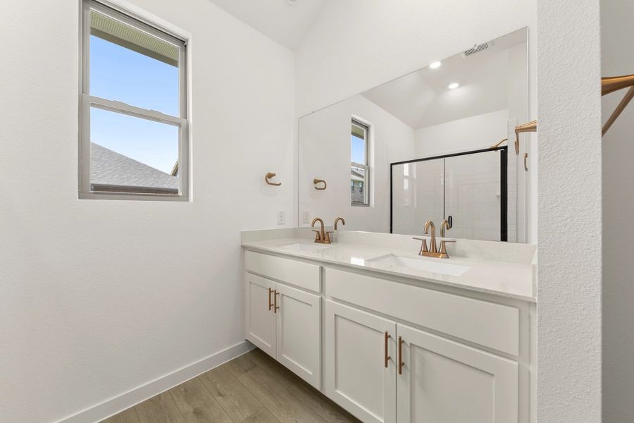 Primary Bathroom featuring the Serene Collection