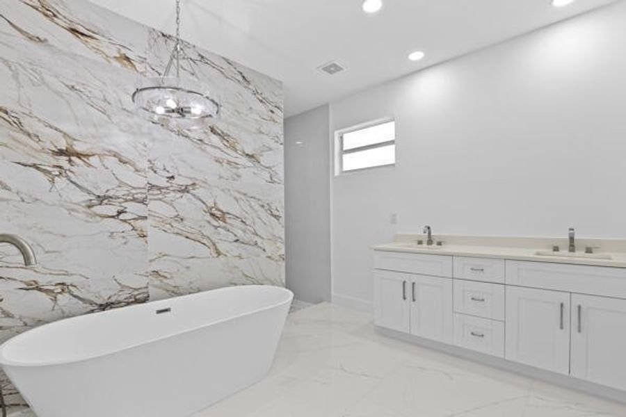 Master bathroom