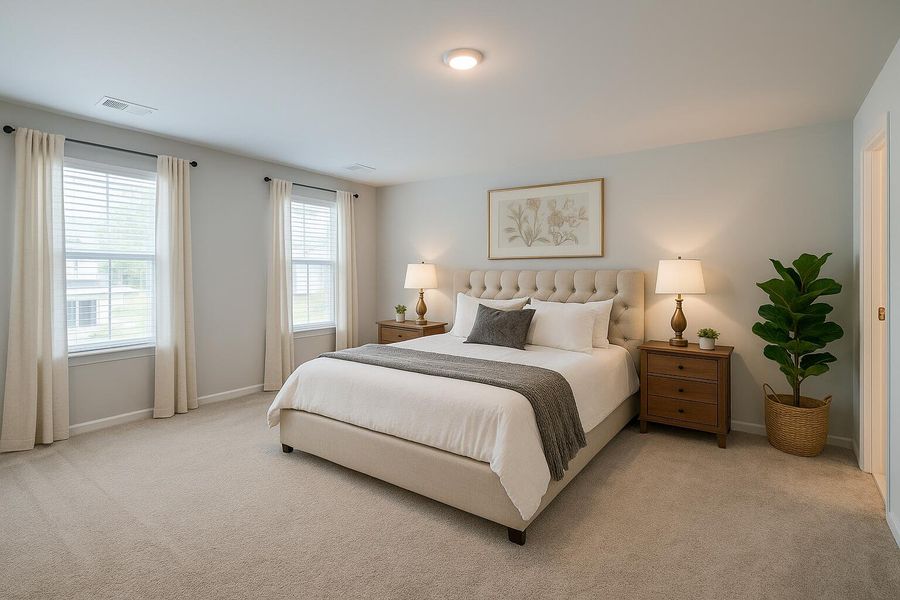 Furnished interior view inside a new home in Stone Ridge, Moncks Corner (Image 11).