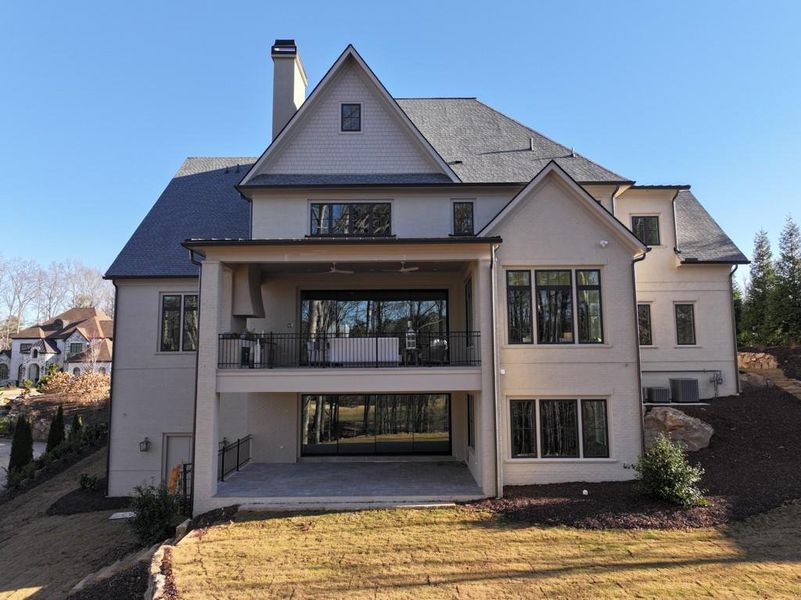 Front exterior of a new home in , Milton, GA, highlighting curb appeal (Image 42).