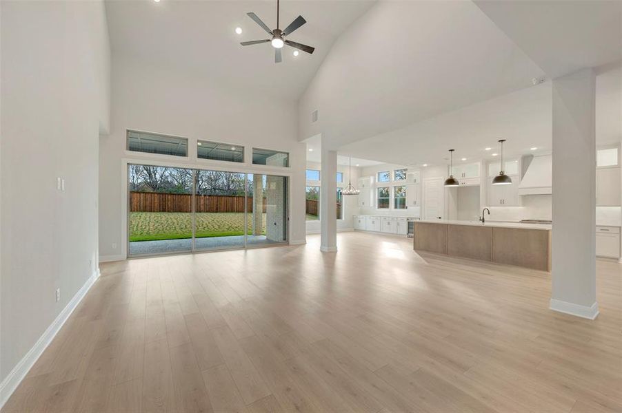 Spacious, unfurnished interior of a new home in Northshore at Lakewood Village - Estate Series, Lakewood Village (Image 28).