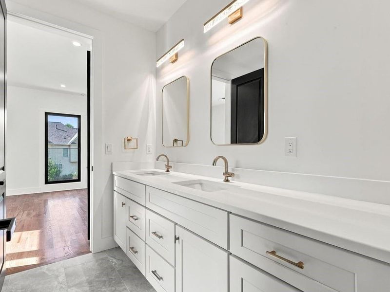 Furnished interior view inside a new home in , Marietta (Image 13).