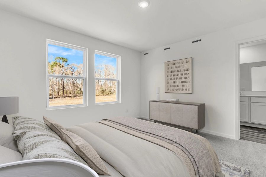 Representative furnished interior of a home built from the Lantern by Starlight Homes in Pinckney Place, North Charleston (Image 9).