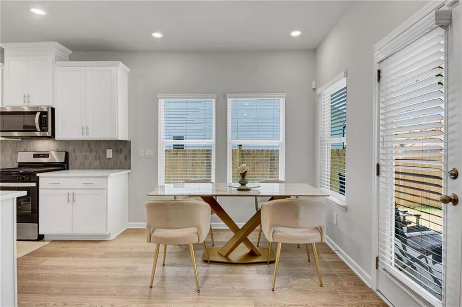 Furnished interior view inside a new home in , Canton (Image 12).