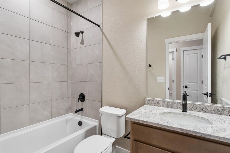 Furnished interior view inside a new home in Aspen Meadows-4, Colorado Springs (Image 15).