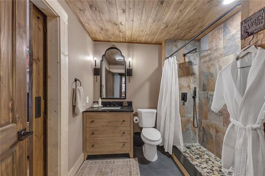 Furnished interior view inside a new home in , Talking Rock (Image 9).