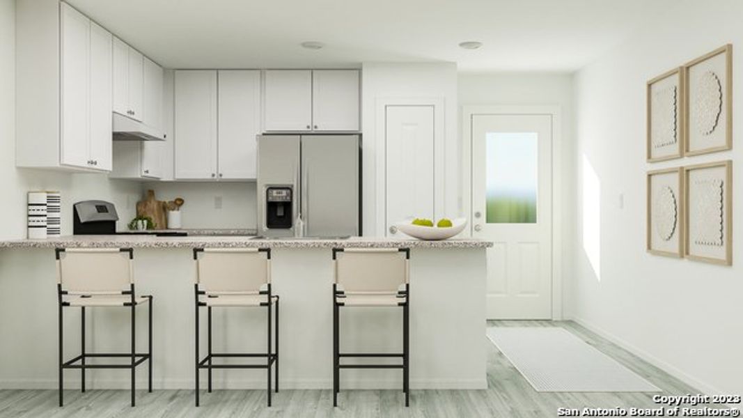 Furnished interior view inside a new home in , Pleasanton (Image 13).