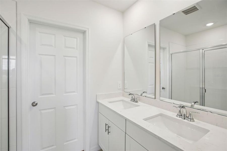 Furnished interior view inside a new home in Villamar - Classic Series, Winter Haven (Image 10).