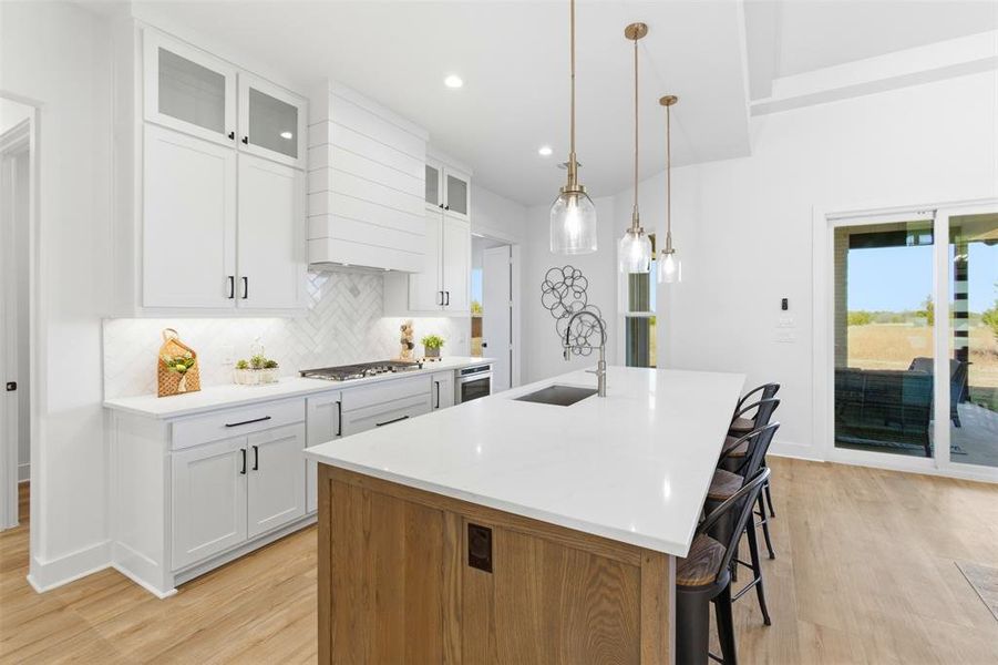 Furnished interior view inside a new home in , Waxahachie (Image 19).