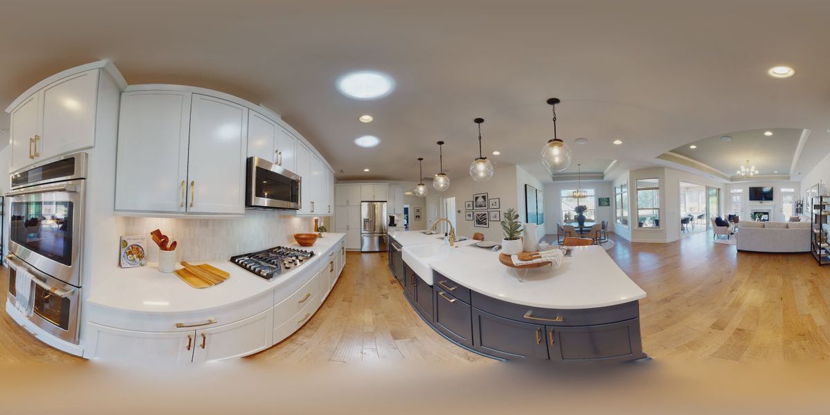 Representative furnished interior of a home built from the Verona by Epcon Communities in The Courtyards at Walters Farm, Huntersville (Image 14).