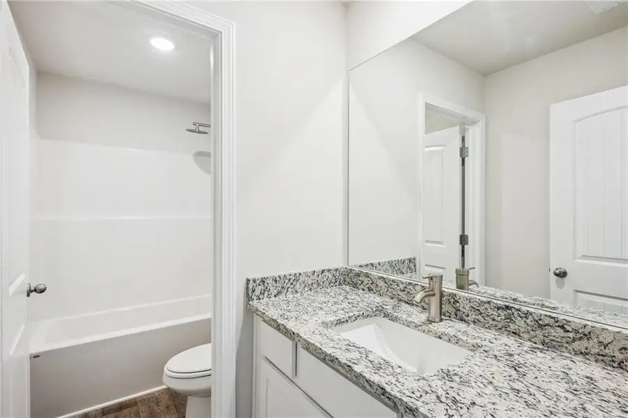 Furnished interior view inside a new home in River Walk Farm, Covington (Image 8). Furnished interior view inside a new home in River Walk Farm, Covington (Image 8).