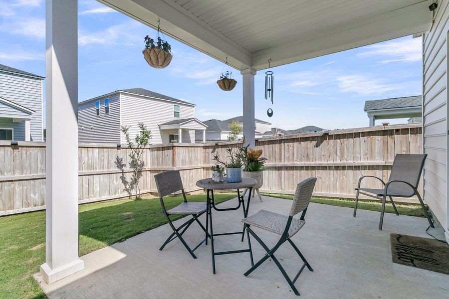Exterior details and patio area of a home in , Moncks Corner (Image 20).