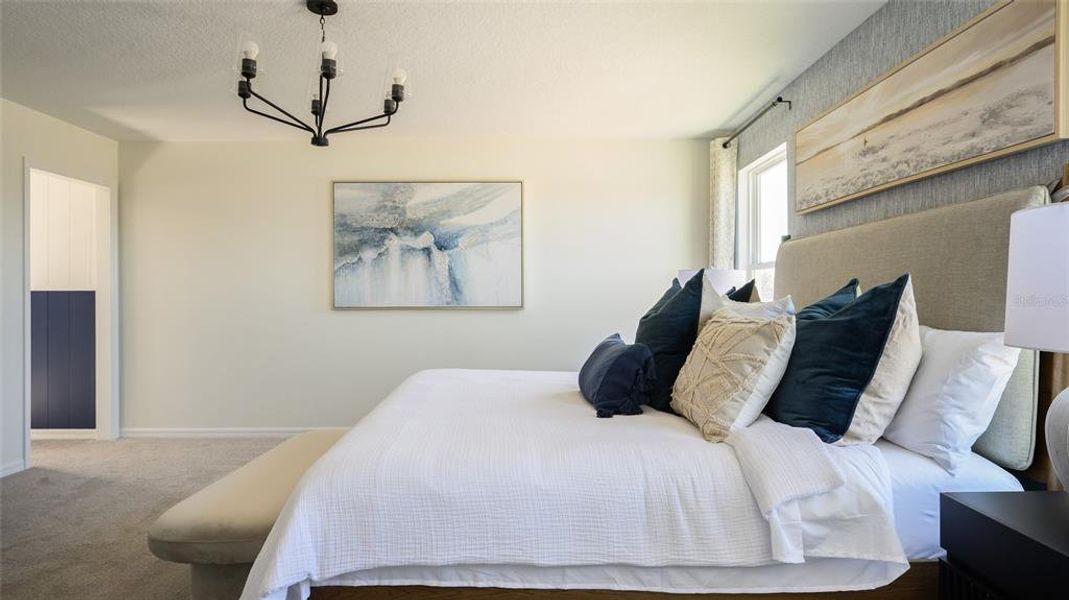 Furnished interior view inside a new home in Pasadena Landing, Wesley Chapel (Image 15). Furnished interior view inside a new home in Pasadena Landing, Wesley Chapel (Image 15).