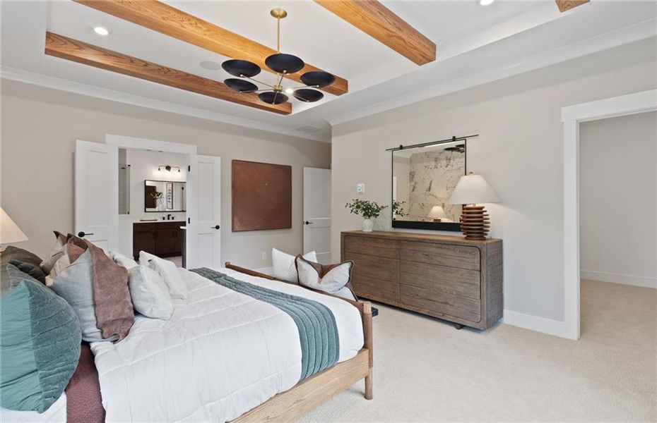 Furnished interior view inside a new home in Silverwood, Cumming (Image 34). Furnished interior view inside a new home in Silverwood, Cumming (Image 34).