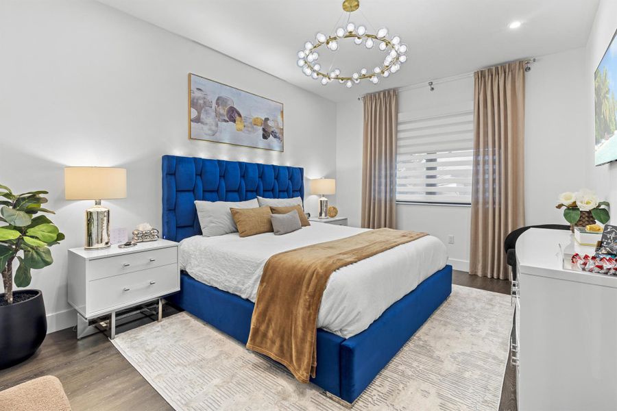 Furnished interior view inside a new home in Solana Bay at Avenir, Palm Beach Gardens (Image 23). Furnished interior view inside a new home in Solana Bay at Avenir, Palm Beach Gardens (Image 23).