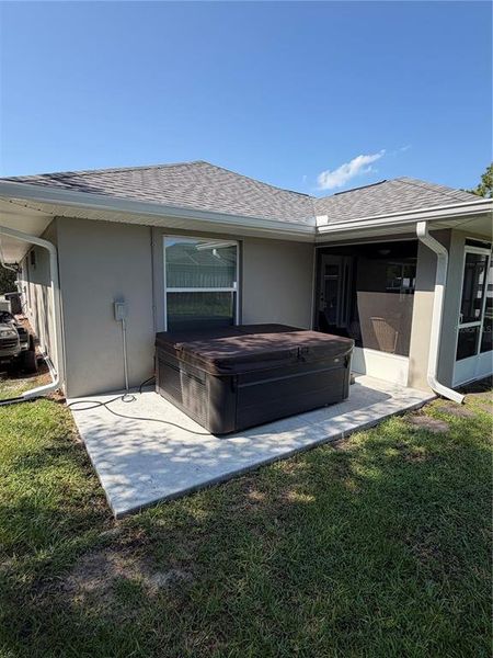 Exterior details and patio area of a home in , Summerfield (Image 24).