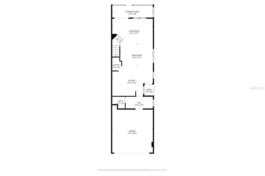 2D floor plan layout of this home in , Palm Coast, FL (Image 7).