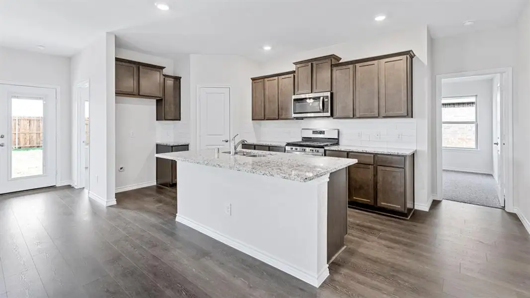 Furnished interior view inside a new home in Bel Air Village, Sherman (Image 4).