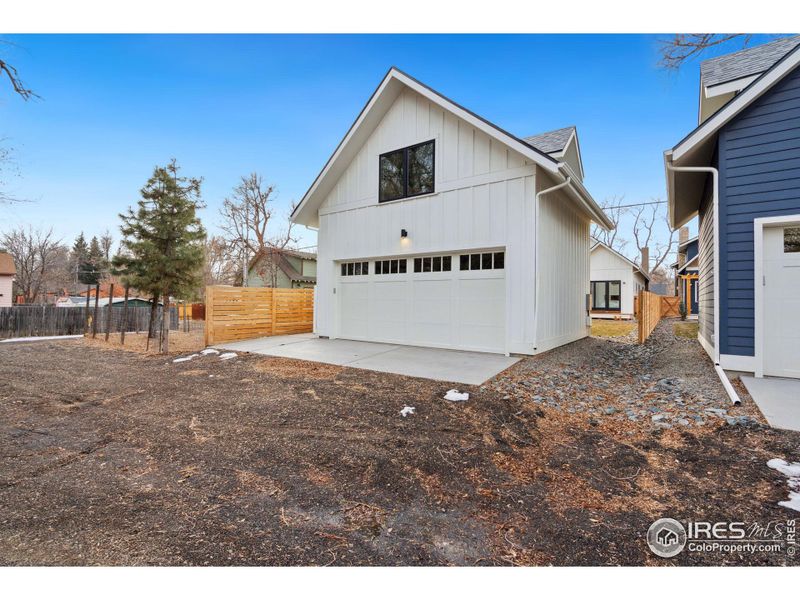 Two-Car Garage with Carriage House