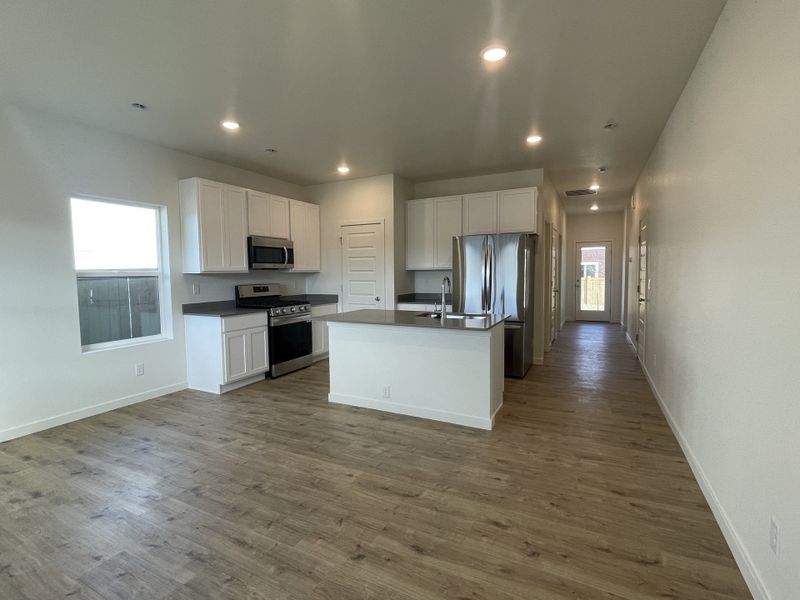 Furnished interior view inside a new home in Sage Meadows, Wellington (Image 5).